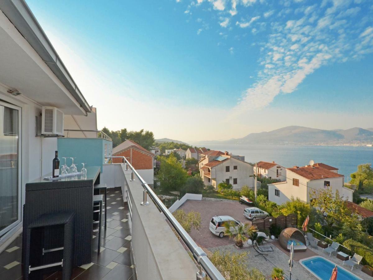 Apartments Silva With A View Of Sea تروغير المظهر الخارجي الصورة
