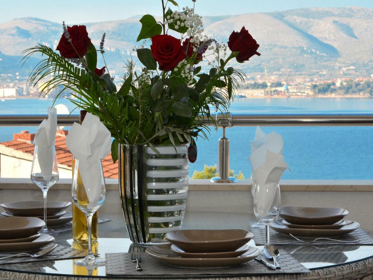 Apartments Silva With A View Of Sea تروغير المظهر الخارجي الصورة